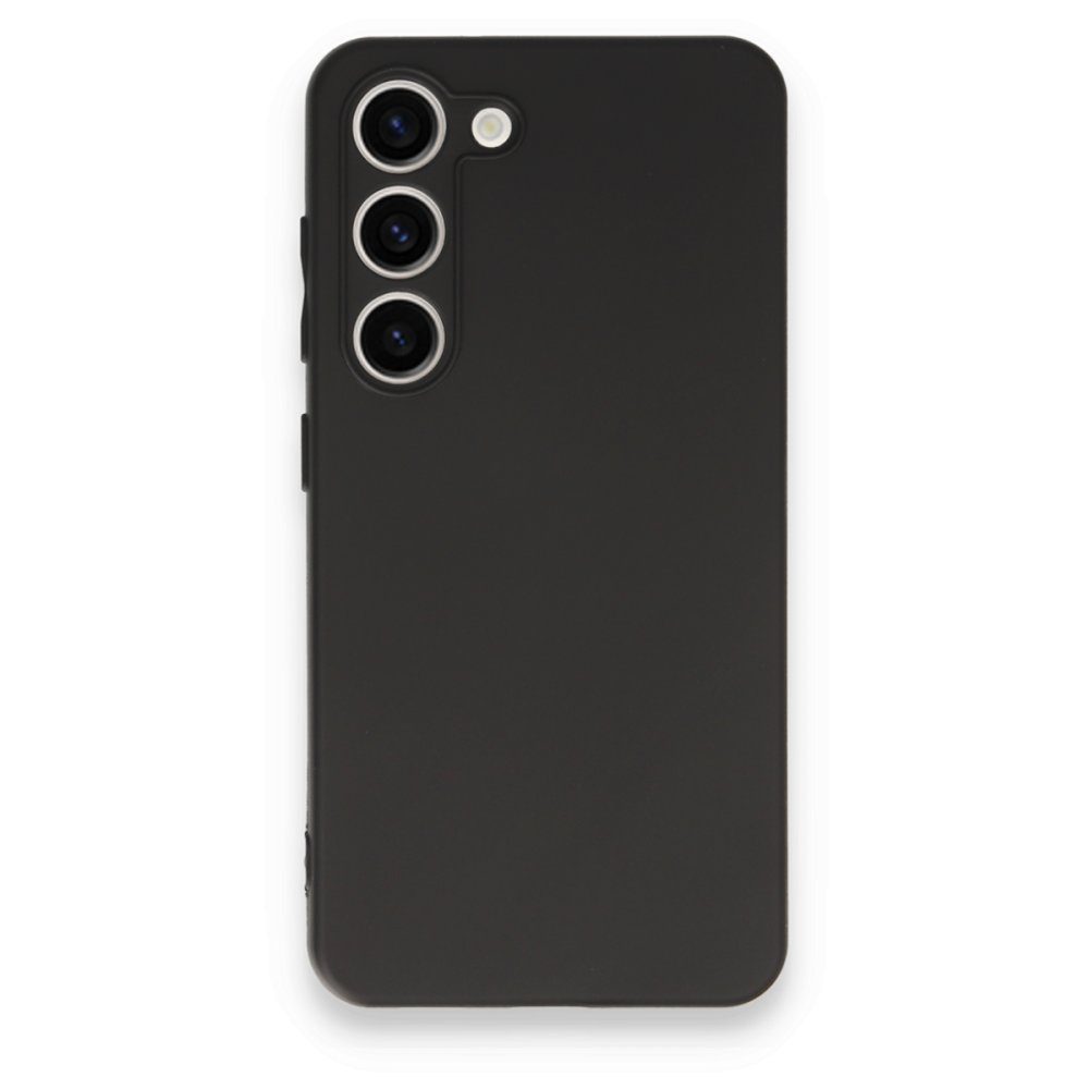 CLZ942 Samsung Galaxy S23 Kılıf First Silikon - Ürün Rengi : Siyah
