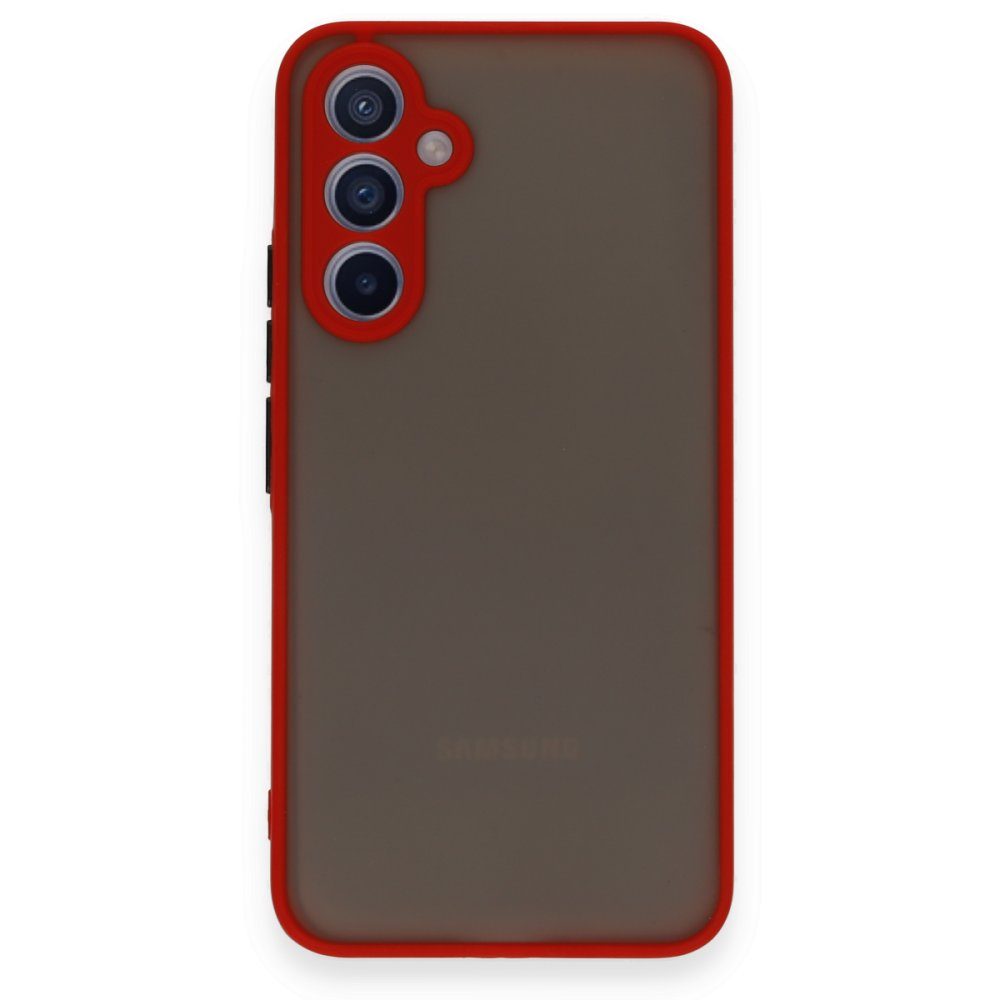 CLZ942 Samsung Galaxy A54 5g Kılıf Montreal Silikon Kapak - Ürün Rengi : Kırmızı