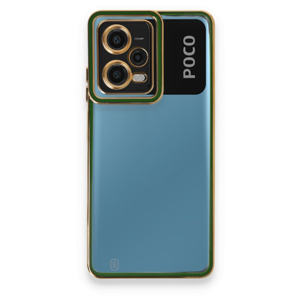 CLZ942 Xiaomi Poco X5 5g Kılıf Liva Lens Silikon - Ürün Rengi : Pudra