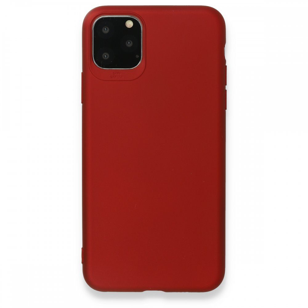 CLZ942 İphone 11 Pro Kılıf First Silikon - Ürün Rengi : Mürdüm