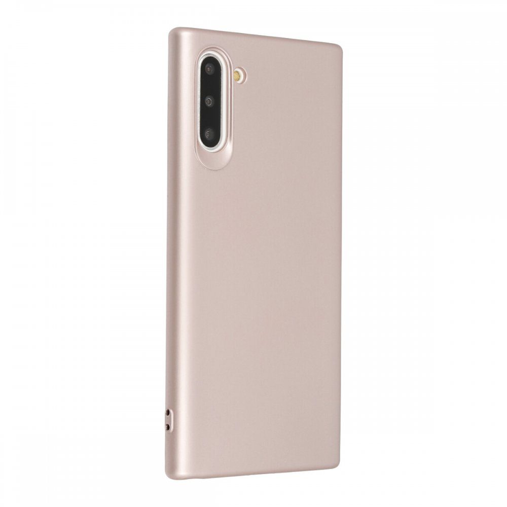 CLZ942 Samsung Galaxy Note 10 Kılıf First Silikon - Ürün Rengi : Gold
