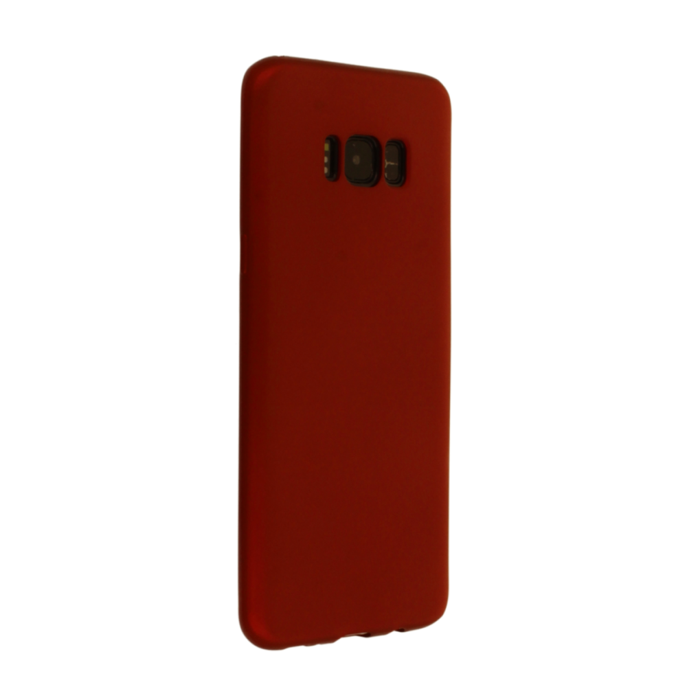 CLZ942 Samsung Galaxy S8 Plus Kılıf First Silikon - Ürün Rengi : Bordo