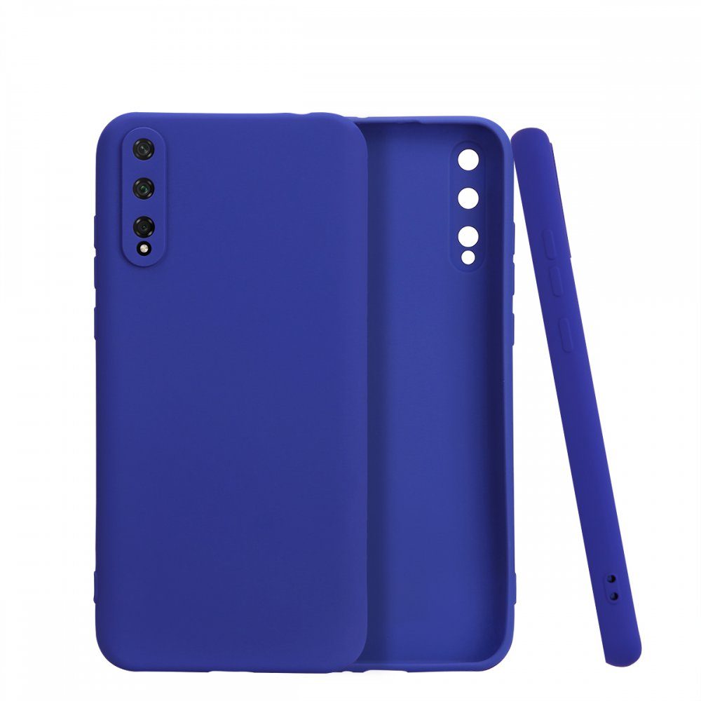 CLZ942 Huawei Y8p Kılıf First Silikon - Ürün Rengi : Mavi