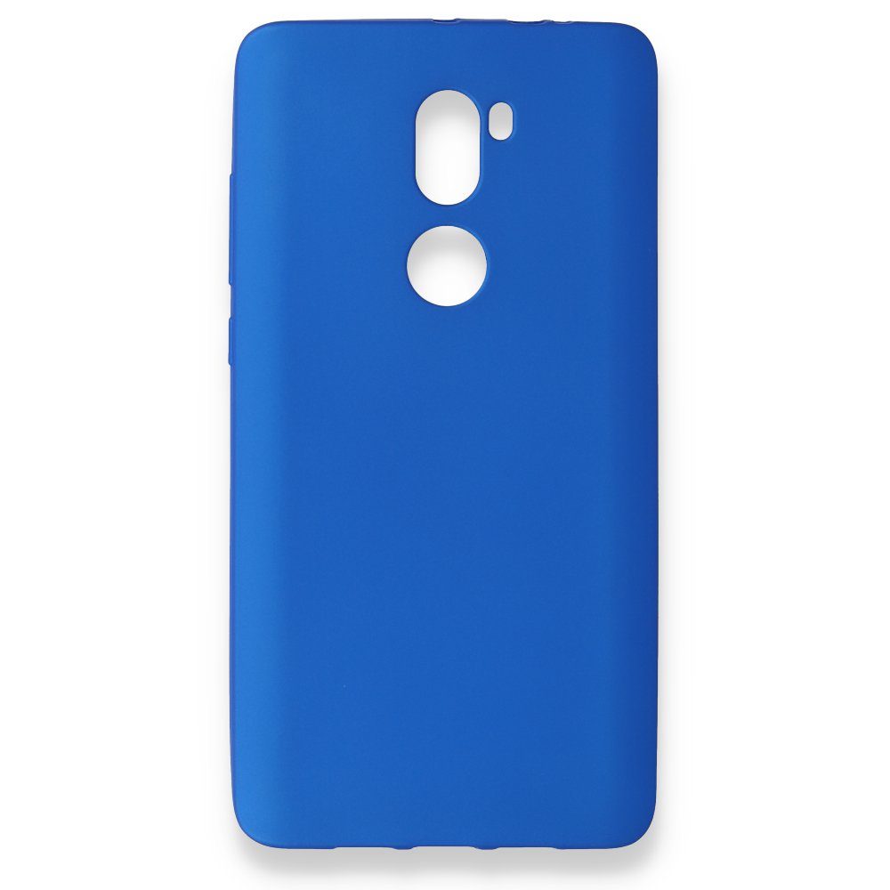 CLZ942 Xiaomi Mi 5s Plus Kılıf First Silikon - Ürün Rengi : Mavi