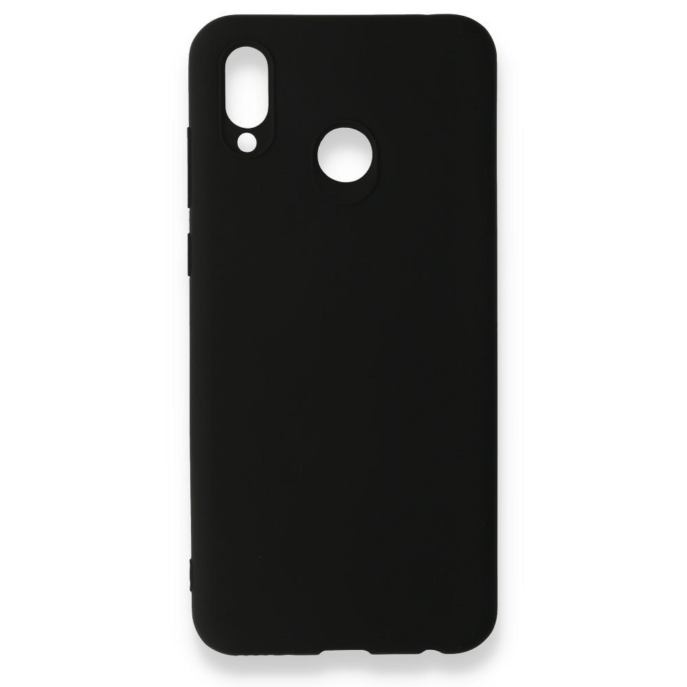 CLZ942 Huawei Honor Play Kılıf First Silikon - Ürün Rengi : Siyah