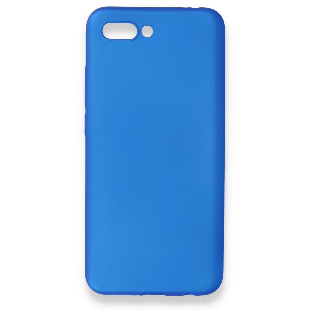 CLZ942 Huawei Honor 10 Kılıf First Silikon - Ürün Rengi : Mavi