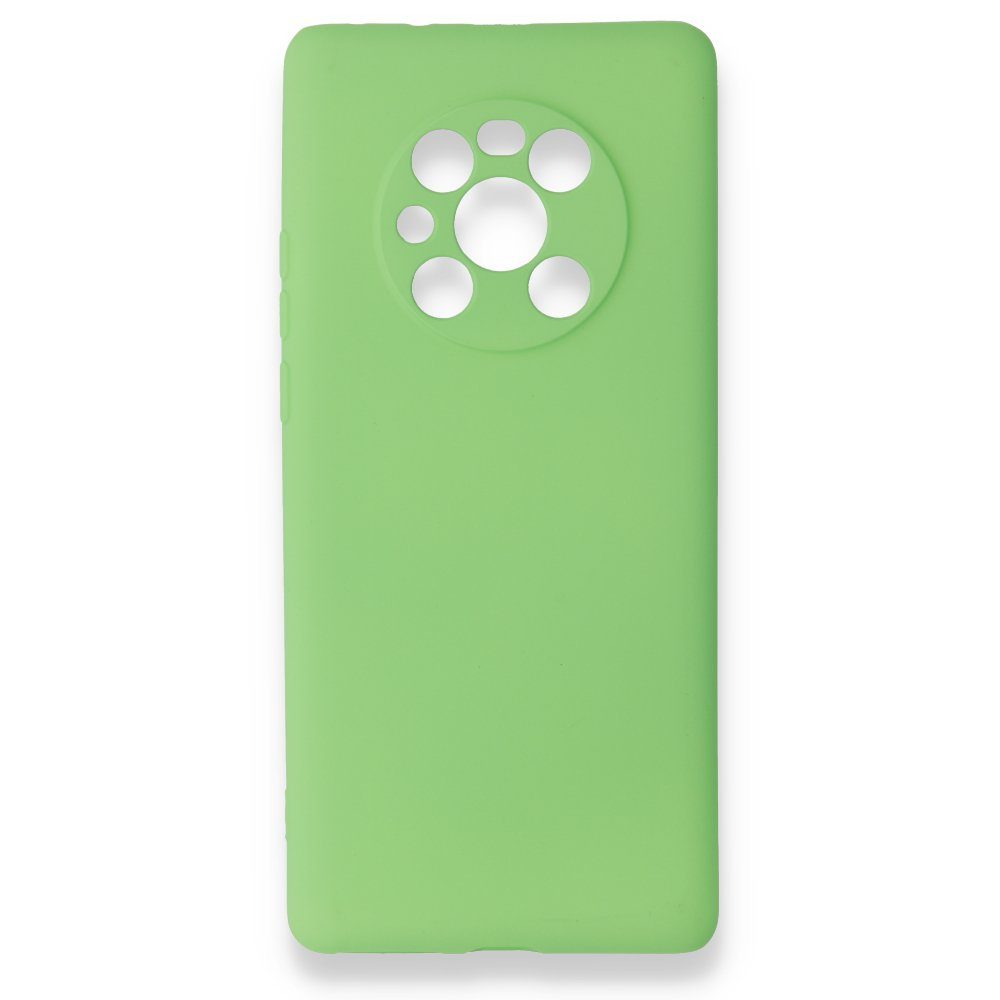 CLZ942 Huawei Mate 40 Pro Kılıf First Silikon - Ürün Rengi : Yeşil