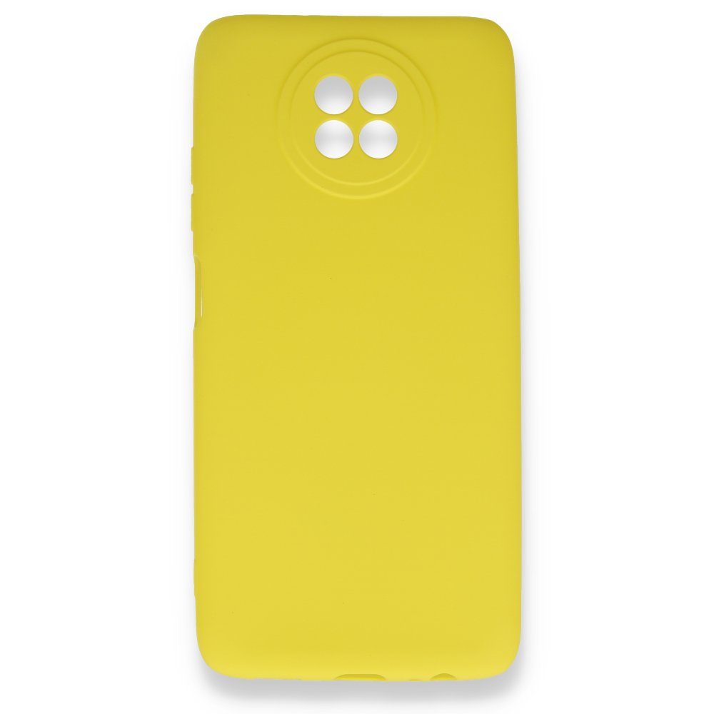 CLZ942 Xiaomi Redmi Note 9 5g Kılıf First Silikon - Ürün Rengi : Sarı