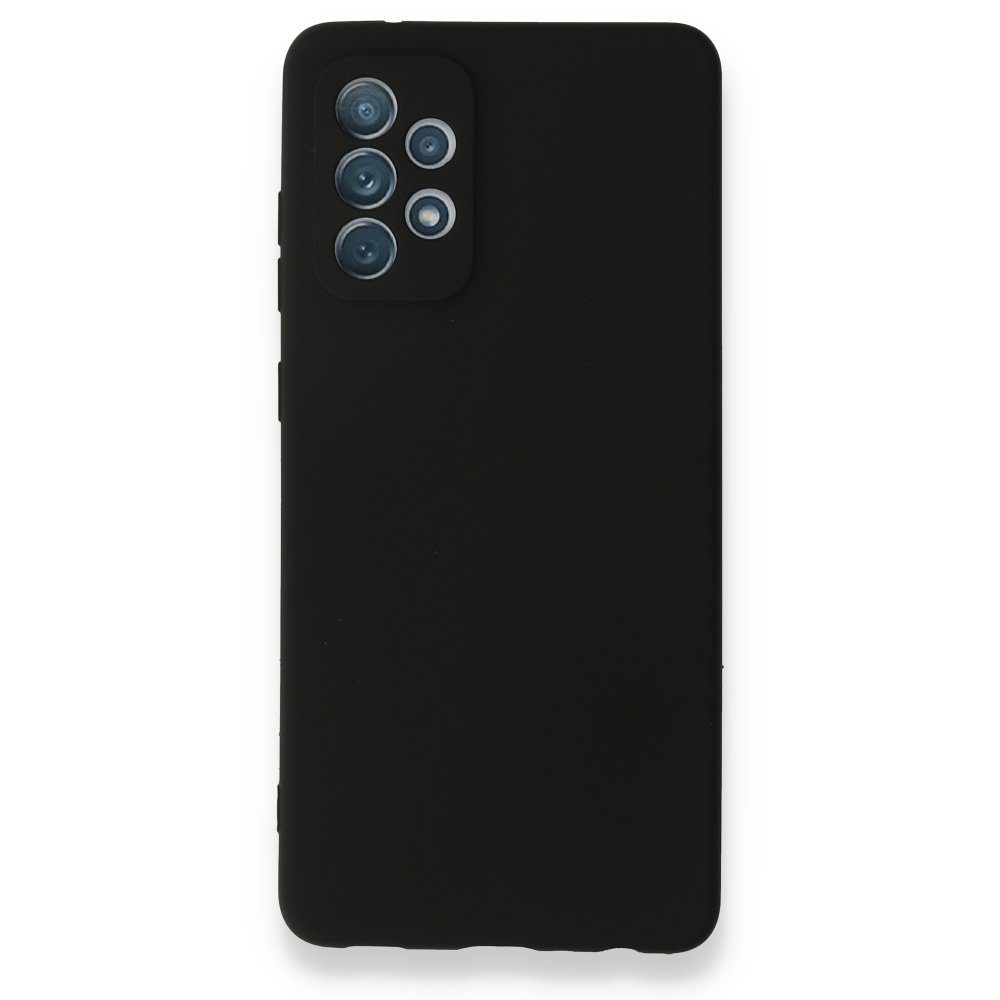 CLZ942 Samsung Galaxy A72 Kılıf First Silikon - Ürün Rengi : Mürdüm