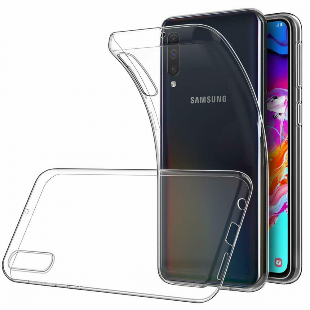 CLZ942 Samsung Galaxy A70 Kılıf Lüx  Silikon - Ürün Rengi : Şeffaf