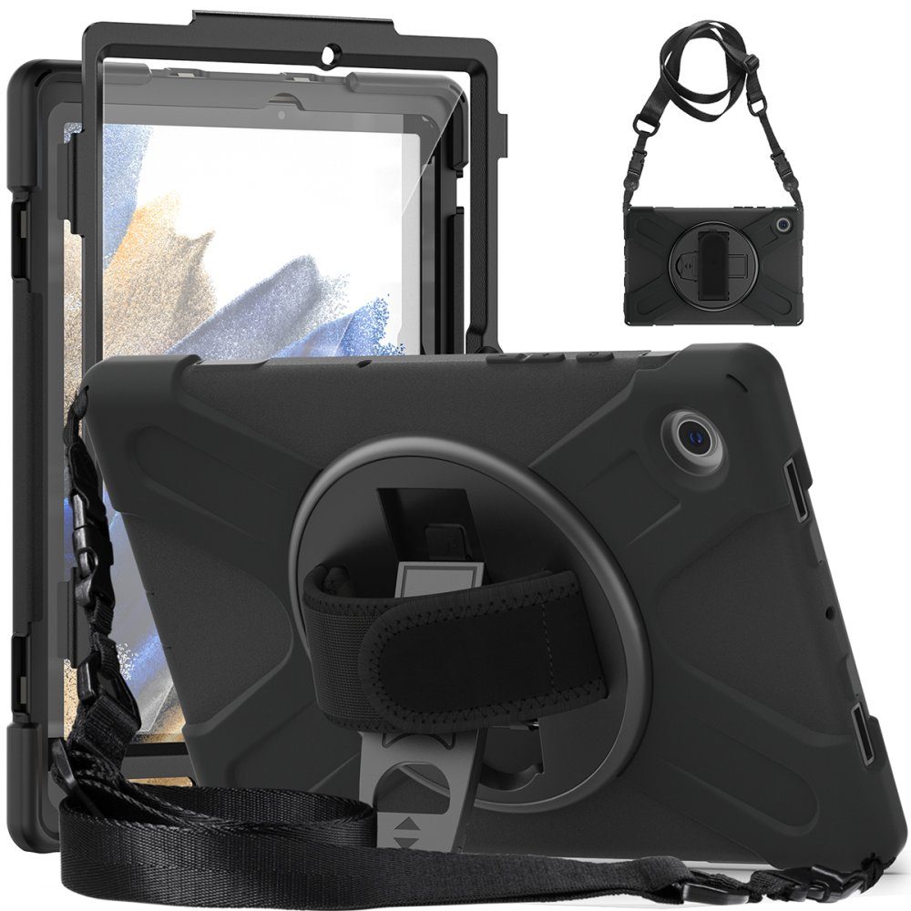 CLZ942 Lenovo Tab M10 Tb328fu Kılıf Amazing Tablet Kapak - Ürün Rengi : Siyah