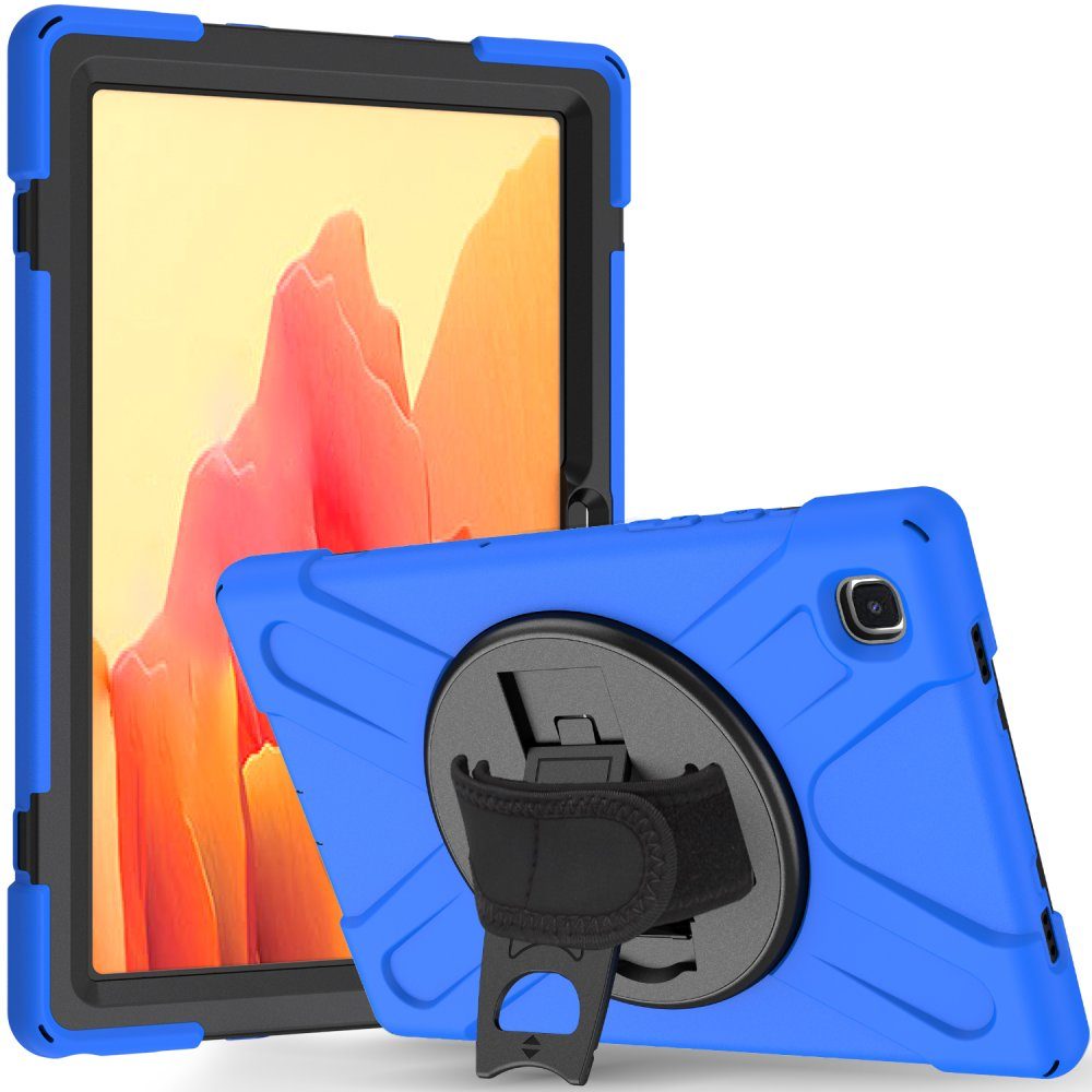 CLZ942 Samsung Galaxy T220 Tab A7 Lite 8.7 Kılıf Amazing Tablet Kapak - Ürün Rengi : Mavi