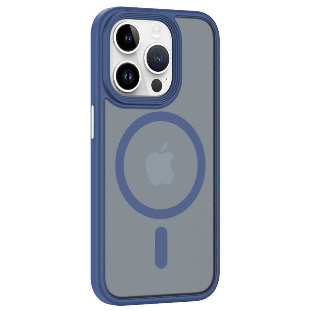 CLZ942 İphone 15 Pro Max Kılıf Trex Magneticsafe Kapak - Ürün Rengi : Sierra Blue