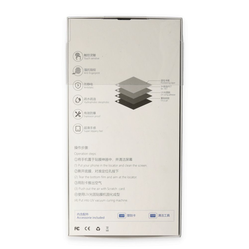 CLZ942 Xiaomi Redmi Note 10s Uv Polymer Nano Ekran Koruyucu - Ürün Rengi : Şeffaf