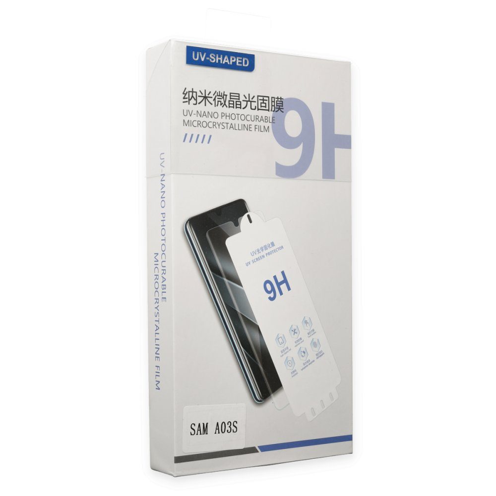 CLZ942 Samsung Galaxy A22 Uv Polymer Nano Ekran Koruyucu - Ürün Rengi : Şeffaf
