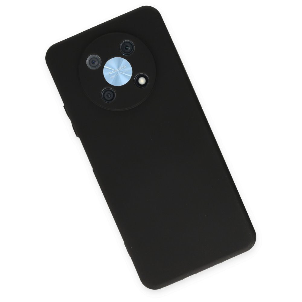 CLZ942 Huawei Nova Y90 Kılıf First Silikon - Ürün Rengi : Siyah