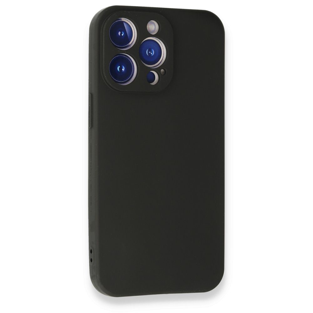 CLZ942 İphone 14 Pro Kılıf First Silikon - Ürün Rengi : Siyah
