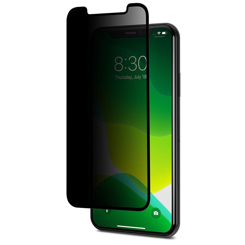CLZ942 İphone 12 Mini 5d Hayalet Cam Ekran Koruyucu - Ürün Rengi : Siyah