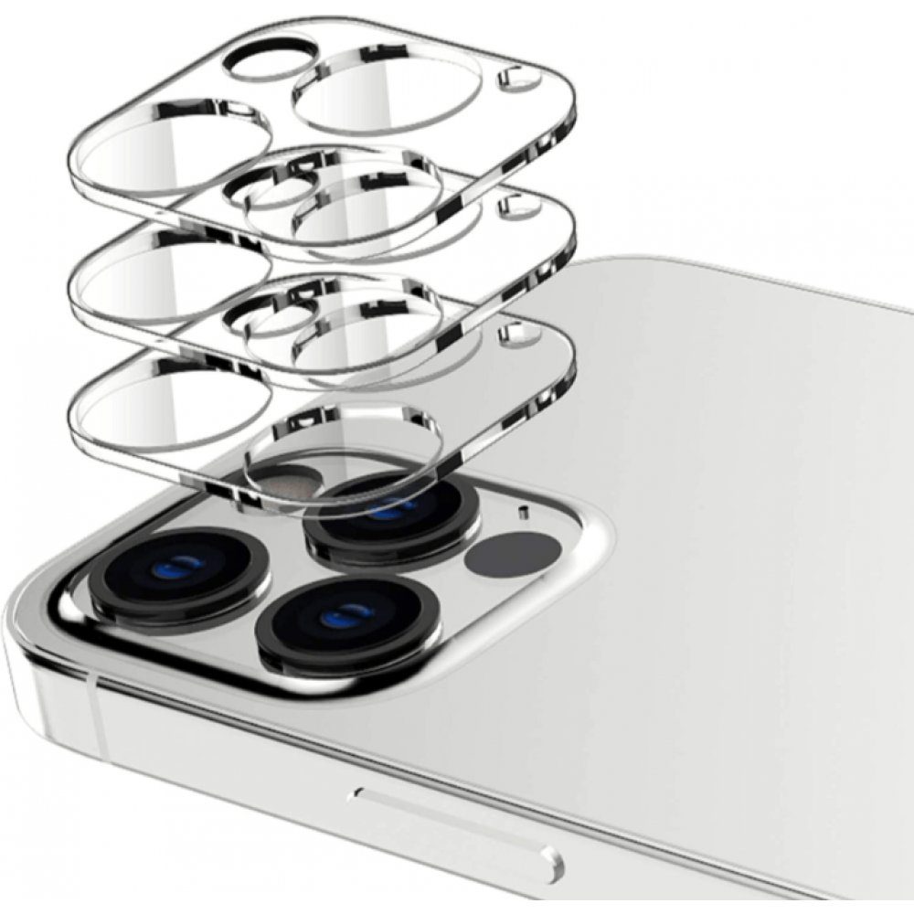 CLZ942 İphone 13 Pro Kamera Lens Koruma Cam - Ürün Rengi : Şeffaf