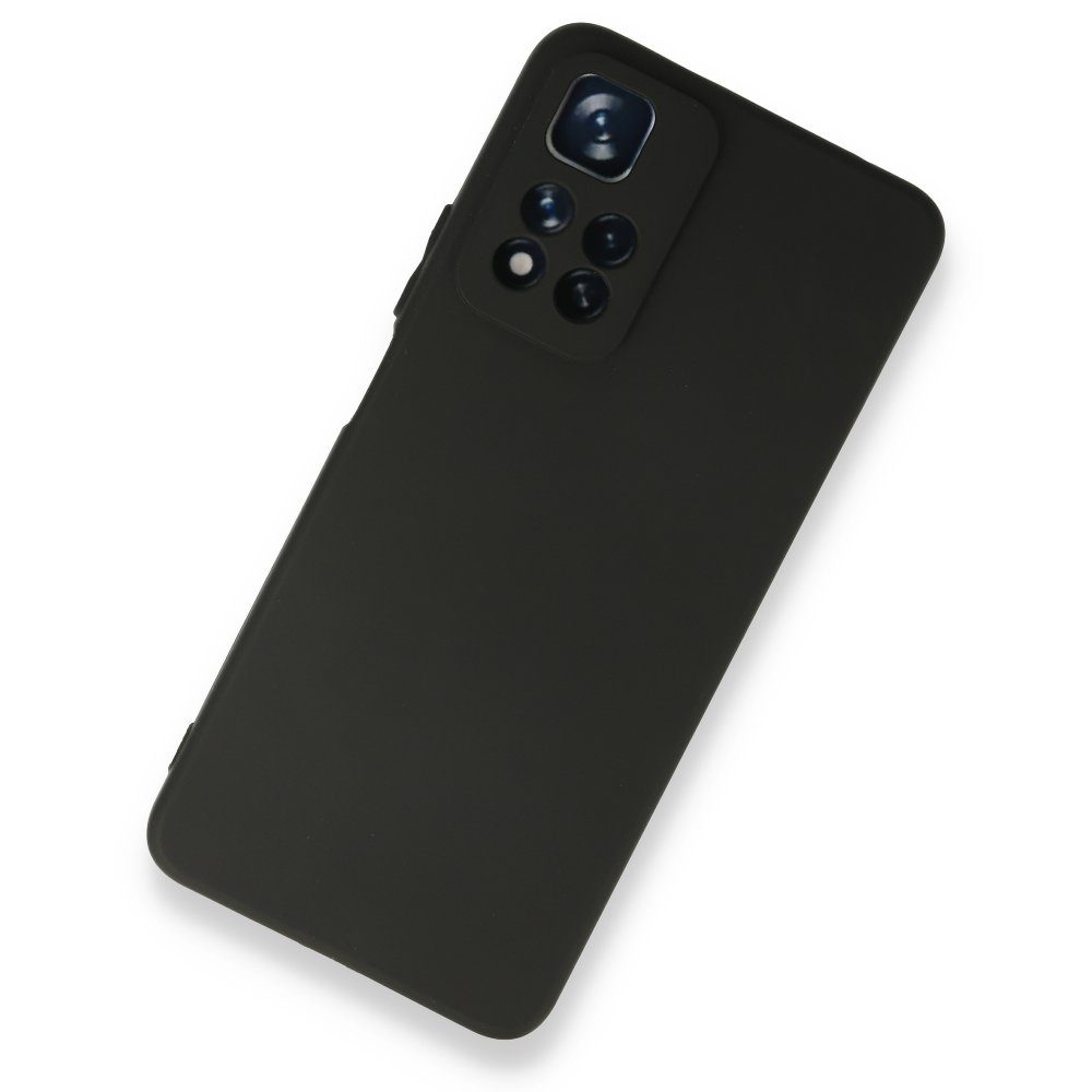 CLZ942 Xiaomi Redmi Note 11 Pro Plus 5g Kılıf First Silikon - Ürün Rengi : Siyah