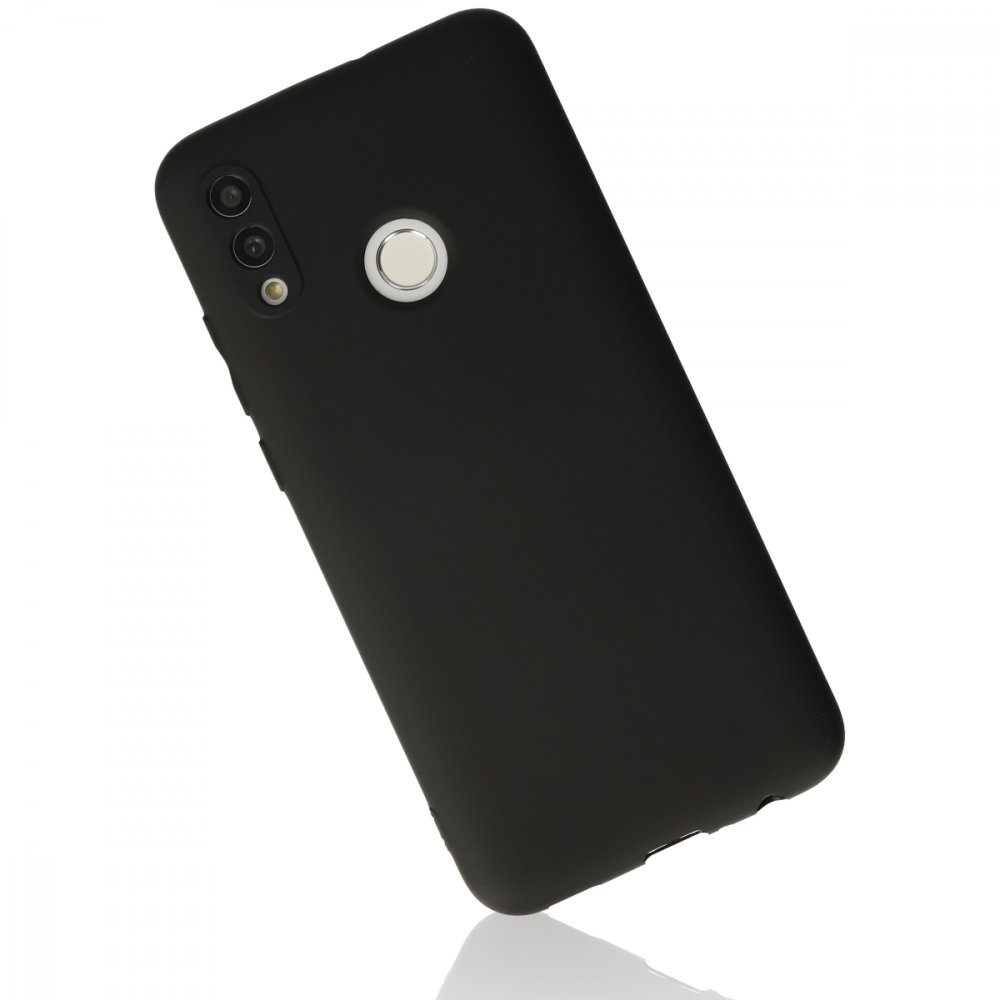 CLZ942 Huawei P Smart 2019 Kılıf First Silikon - Ürün Rengi : Siyah
