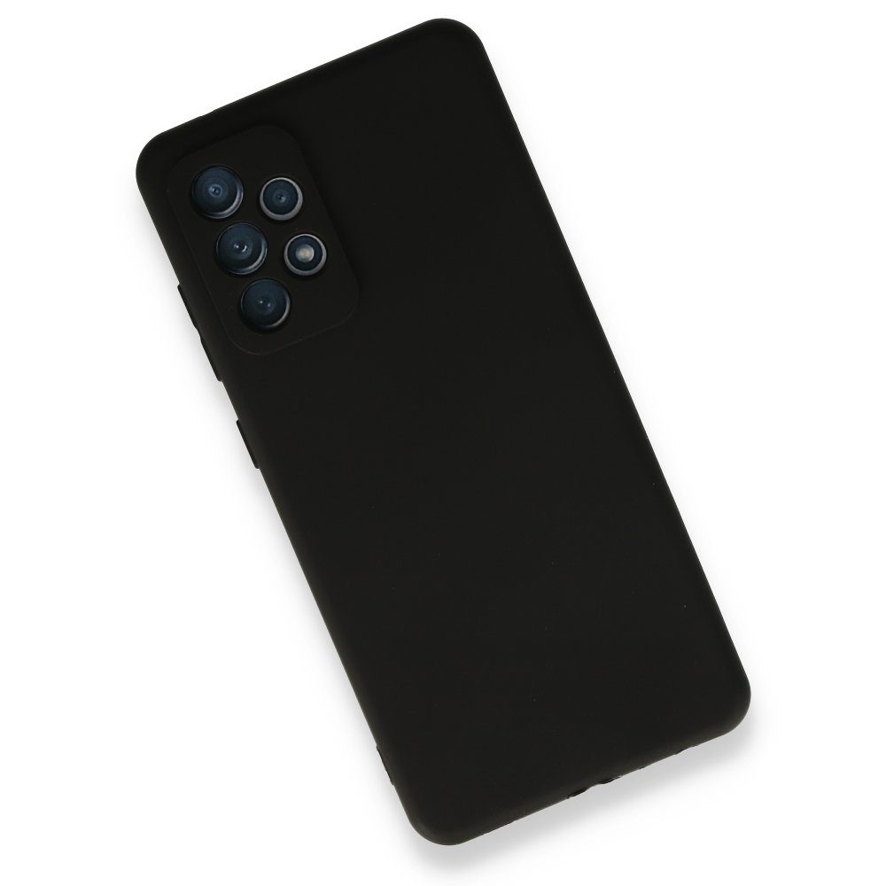CLZ942 Samsung Galaxy A73 5g Kılıf First Silikon - Ürün Rengi : Siyah