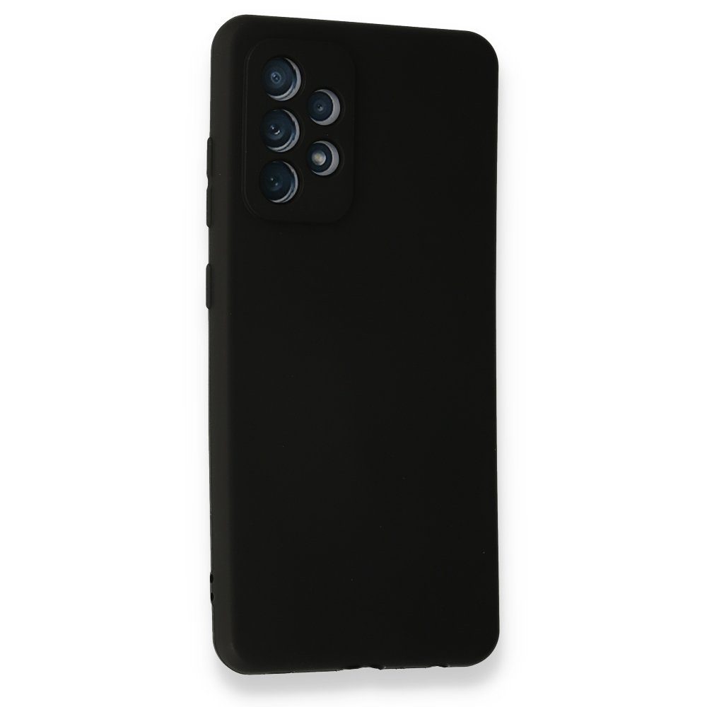 CLZ942 Samsung Galaxy A73 5g Kılıf First Silikon - Ürün Rengi : Siyah