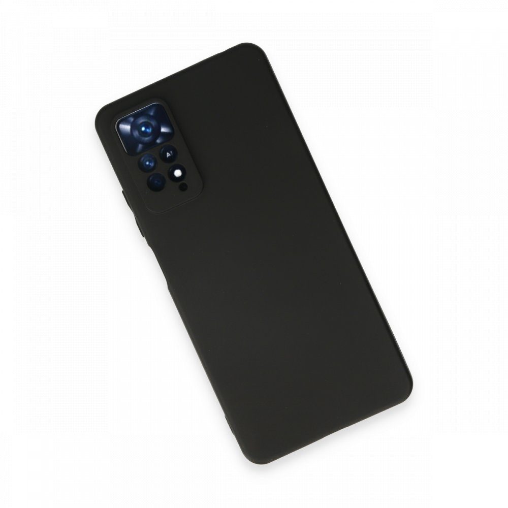 CLZ942 Xiaomi Redmi Note 11 Kılıf First Silikon - Ürün Rengi : Siyah