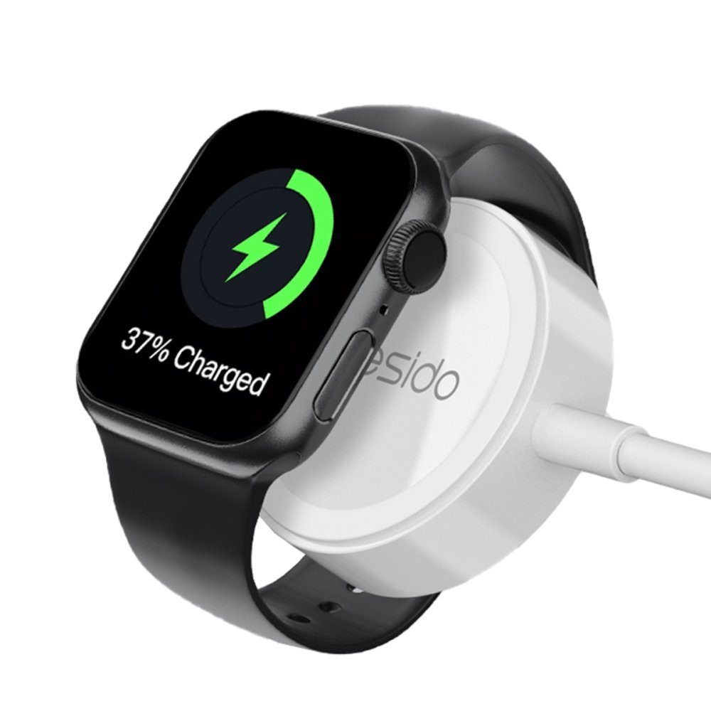 CLZ942 Yesido Ca70 2in1 1.5m Apple Watch Şarjı Ve Lightning Hızlı Şarj Kablosu - Ürün Rengi : Beyaz