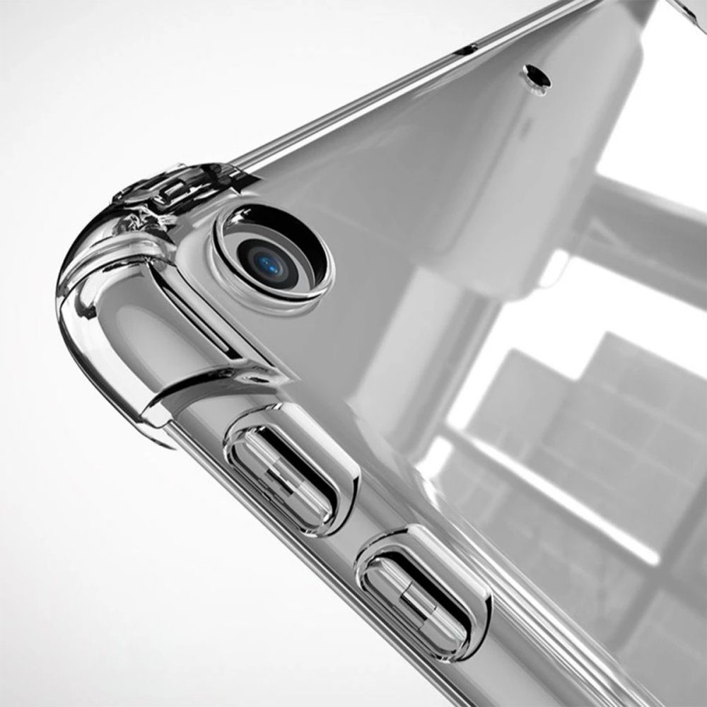 CLZ942 Samsung Galaxy T737 Tab S7 Fe 12.4 Kılıf Anti  Tablet Silikon - Ürün Rengi : Şeffaf