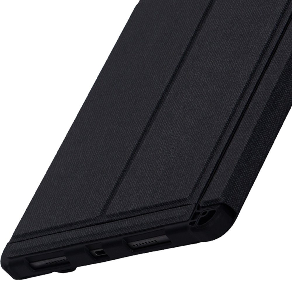 CLZ942 T5208d İpad 2022 10.9 (10.nesil) Kılıf İnter Ledli Klavyeli Tablet Kılıfı - Ürün Rengi : Siyah