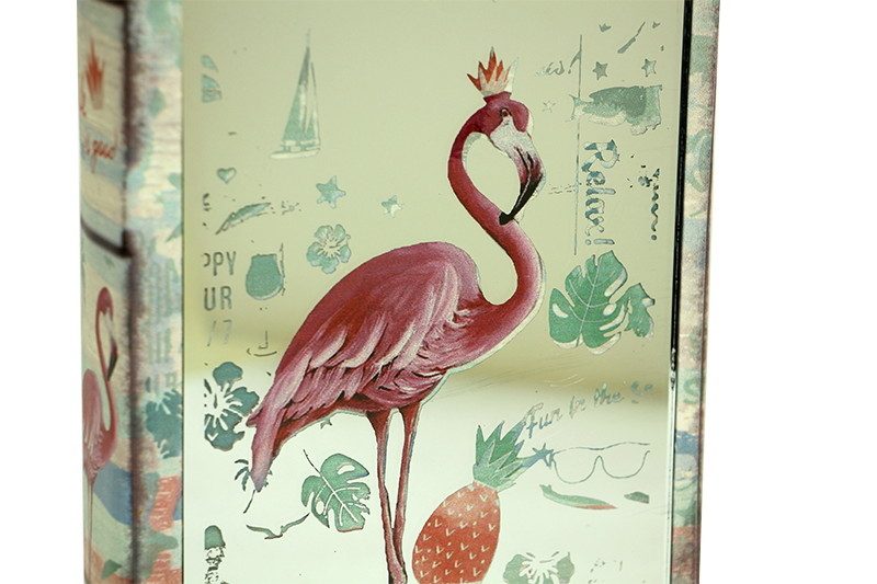 CLZ192 Kutu Kitap Aynalı Flamingo