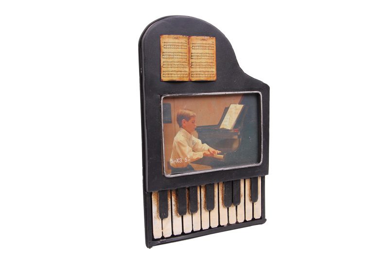 CLZ192 Dekoratif Metal Çerçeve Piyano Temalı
