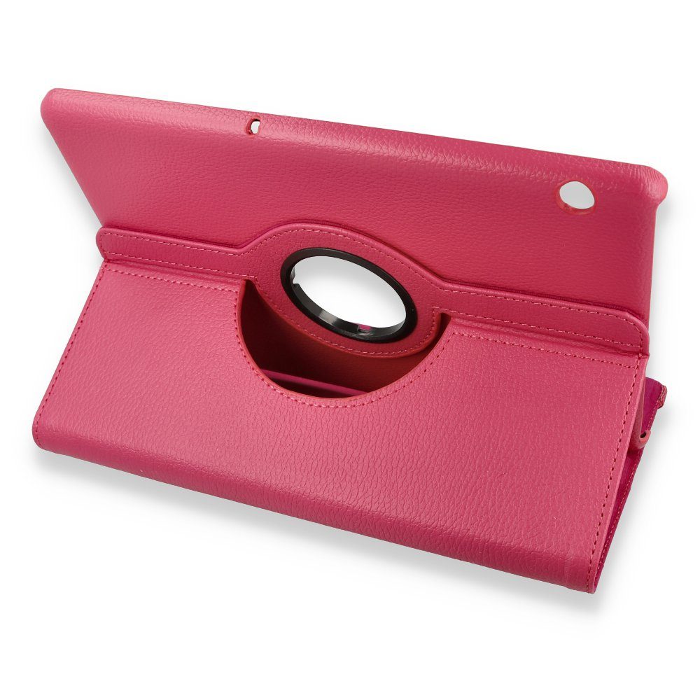 CLZ942 Huawei Mediapad T5 10 Kılıf 360 Tablet Deri Kılıf - Ürün Rengi : Lacivert