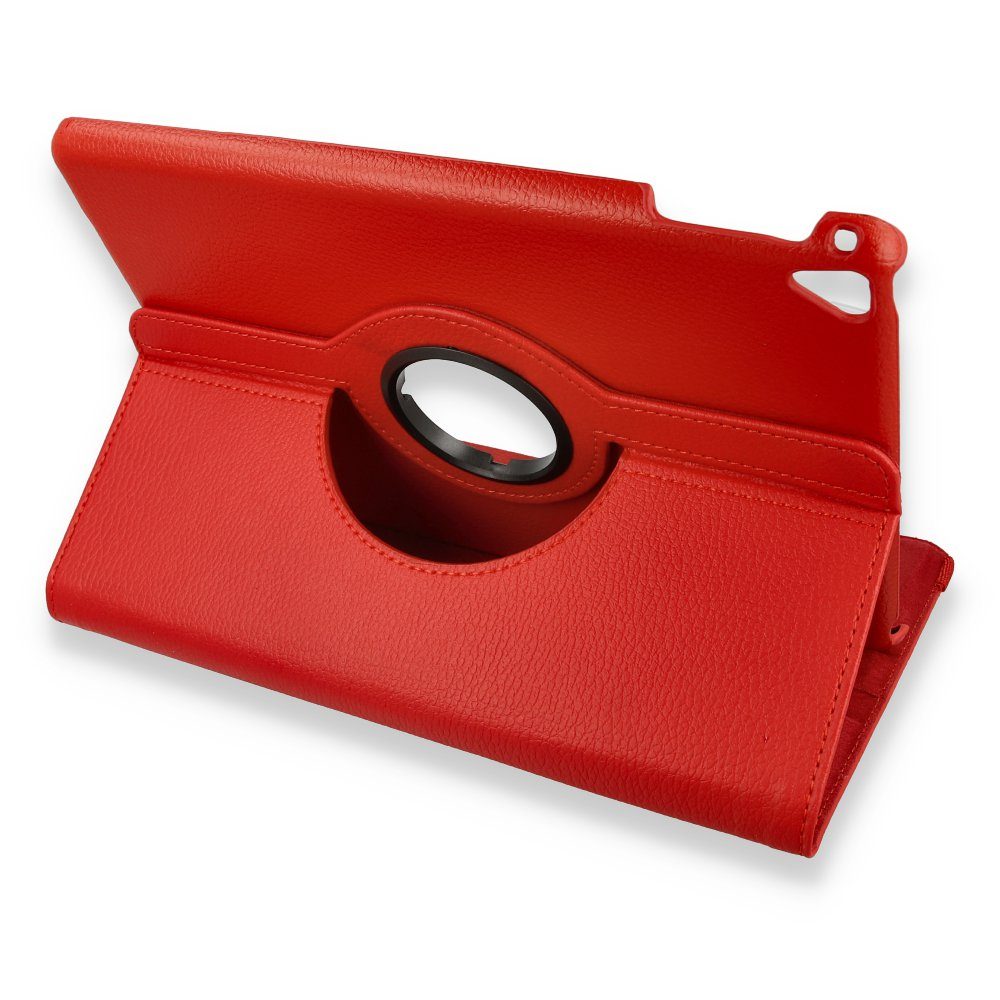 CLZ942 İpad 9.7 (2018) Kılıf 360 Tablet Deri Kılıf - Ürün Rengi : Kırmızı
