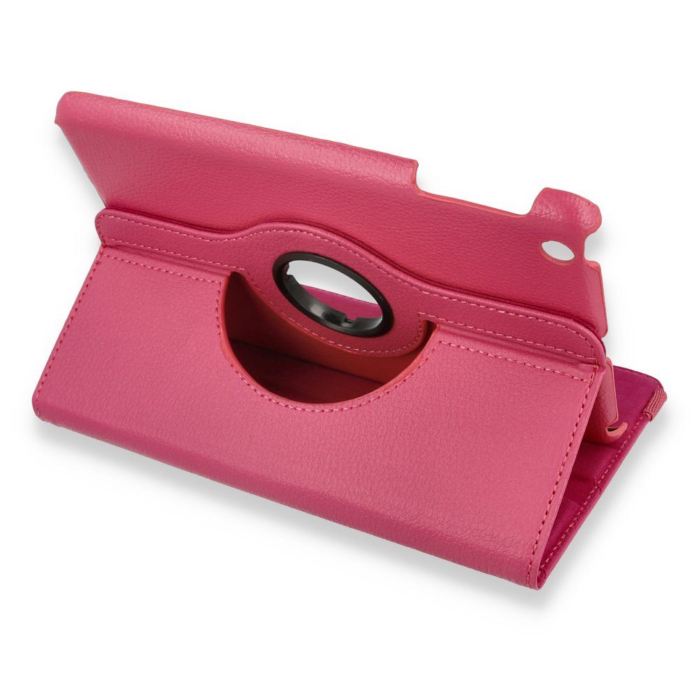 CLZ942 İpad Mini 3 Kılıf 360 Tablet Deri Kılıf - Ürün Rengi : Kırmızı