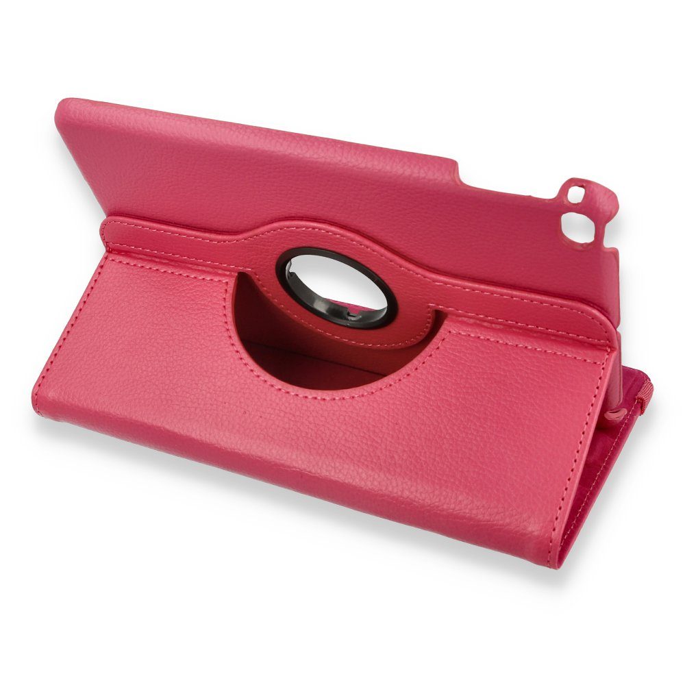 CLZ942 İpad Mini 4 Kılıf 360 Tablet Deri Kılıf - Ürün Rengi : Kırmızı