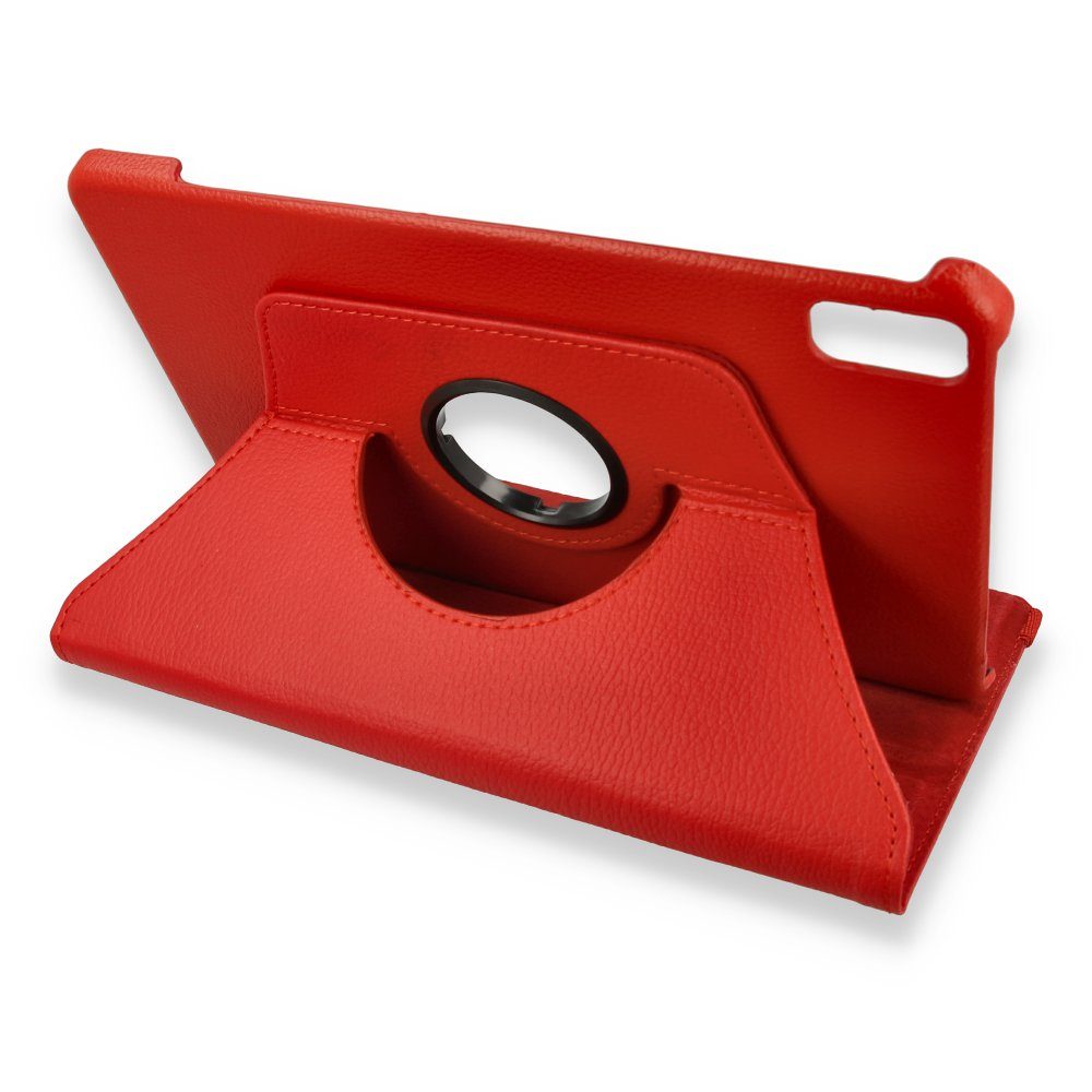 CLZ942 Huawei Matepad 10.4 Kılıf 360 Tablet Deri Kılıf - Ürün Rengi : Kırmızı