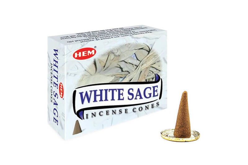 CLZ192 White Sage Cones