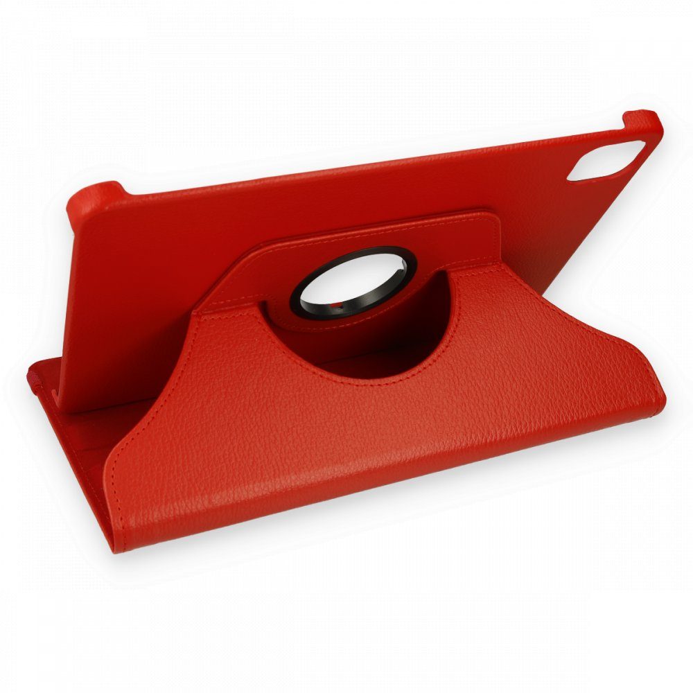 CLZ942 Xiaomi Mi Pad 5 11 Kılıf 360 Tablet Deri Kılıf - Ürün Rengi : Kırmızı