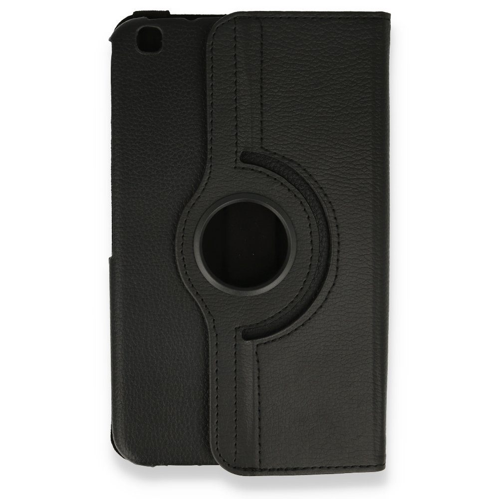 CLZ942 Samsung Galaxy T310 Tab 3 8 Kılıf 360 Tablet Deri Kılıf - Ürün Rengi : Siyah