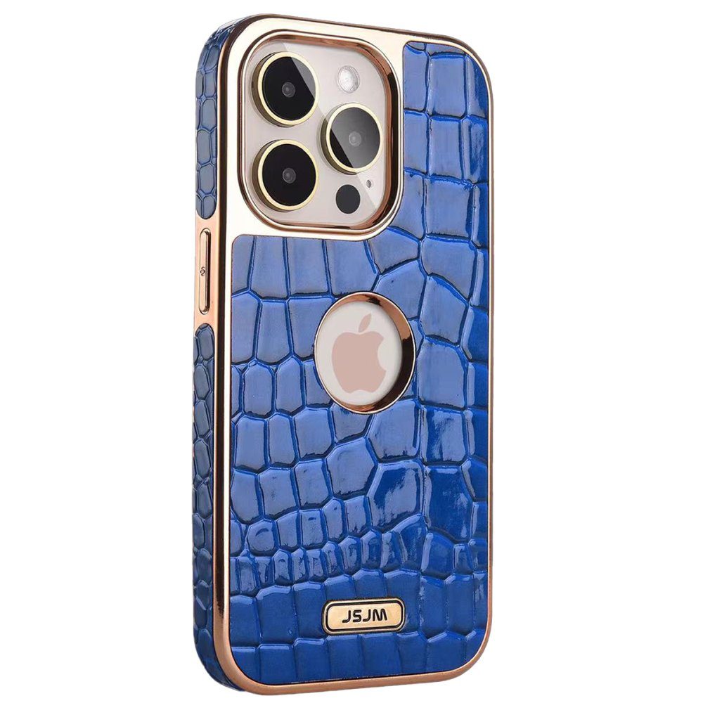 CLZ942 İphone 14 Pro Max Kılıf Snake Kapak - Ürün Rengi : Sierra Blue