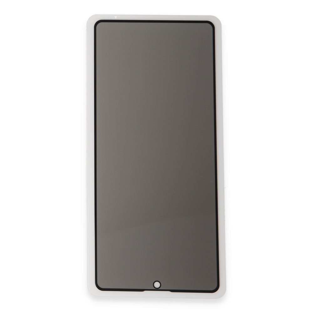 CLZ942 Xiaomi Redmi 12c 3d Antistatik Hayalet Cam Ekran Koruyucu - Ürün Rengi : Siyah
