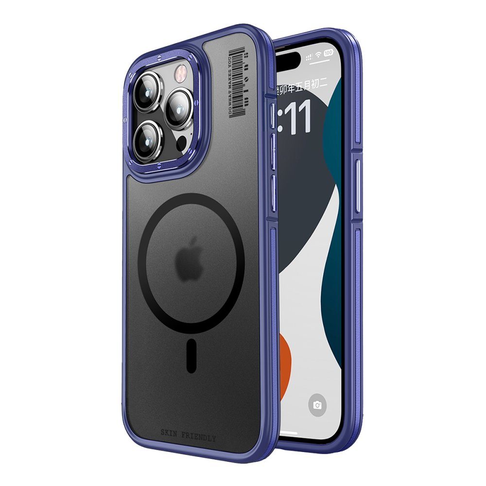 CLZ942 Joko İphone 15 Pro Max Rocky Magsafe Kapak - Ürün Rengi : Gri