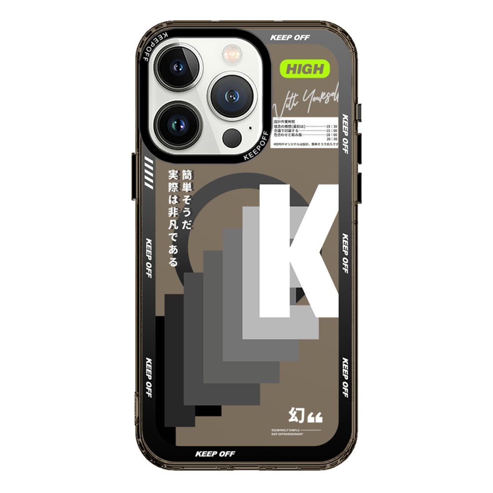 CLZ942 Keep Off İphone 15 Pro Max Imagination Of Time Magsafe Kapak - Ürün Rengi : Escape From