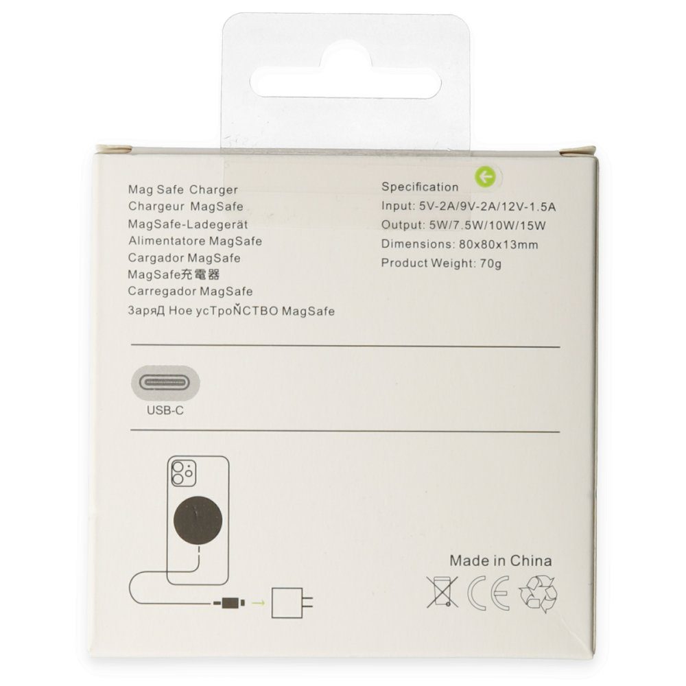 CLZ942 M300 Magneticsafe Kablosuz Şarj - Ürün Rengi : Beyaz
