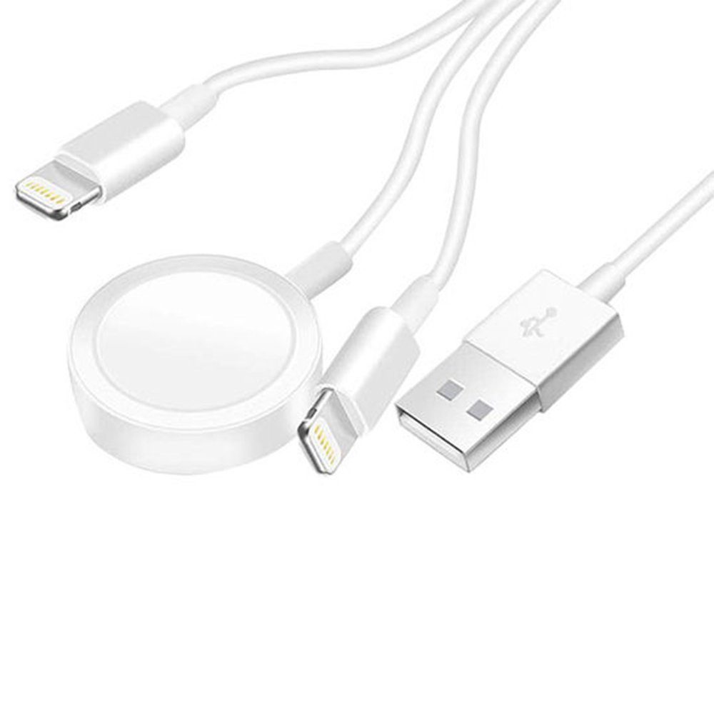 CLZ942 Apr55 Apple 3in1 Şarj Cihazı - Ürün Rengi : Beyaz