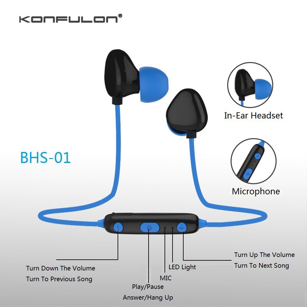 CLZ942 Bhs01 Kablosuz Kulaklık - Ürün Rengi : Mavi