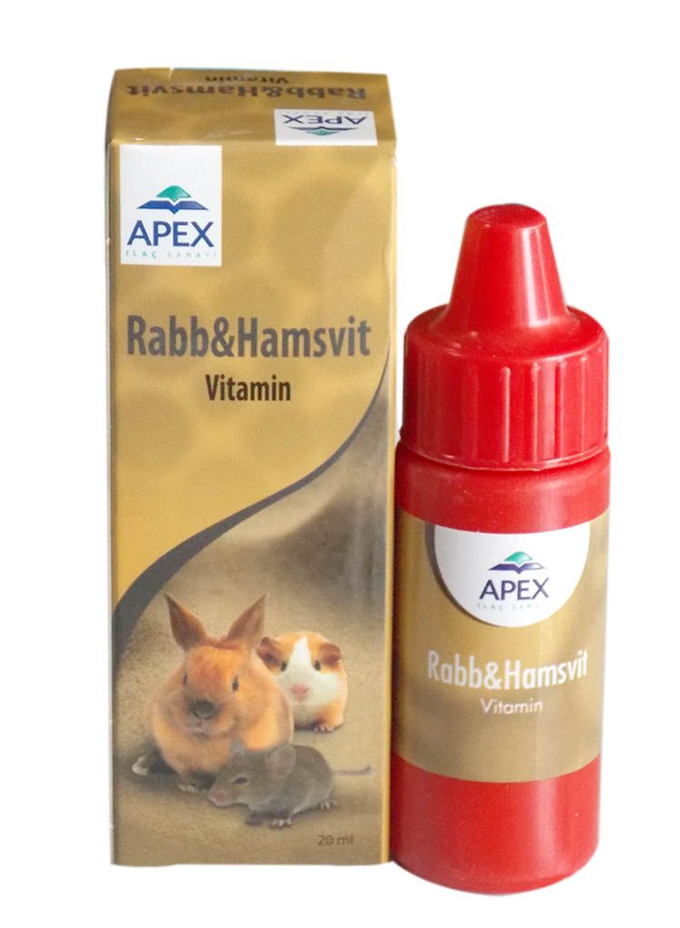 CLZ192 Hamster Vitamini Rabb-hamsvit - Apex
