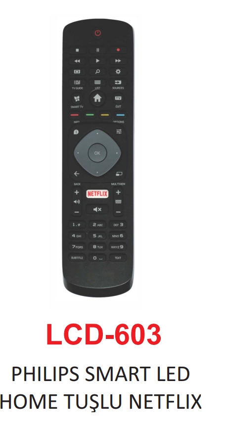 CLZ192 Lg Netflix Prime Video Movies Tuşlu Lcd Smart Led Tv Uzaktan Kumanda Lcd-606